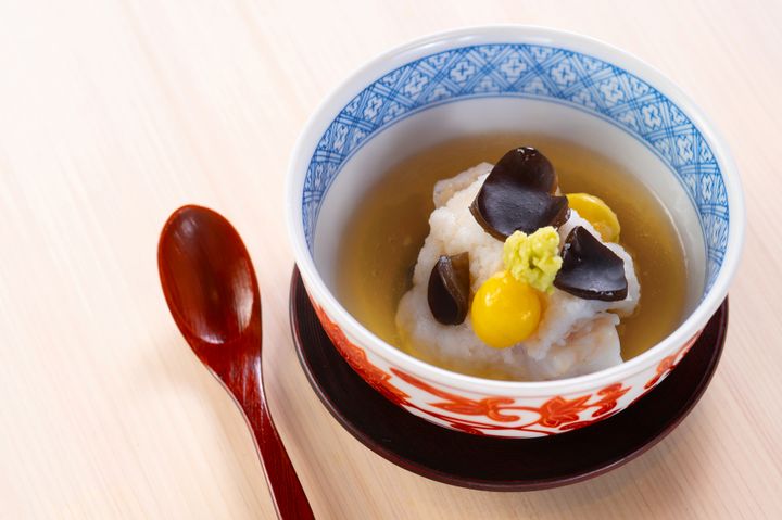 Steamed Fukuoka Tilefish and Kyoto Turnip