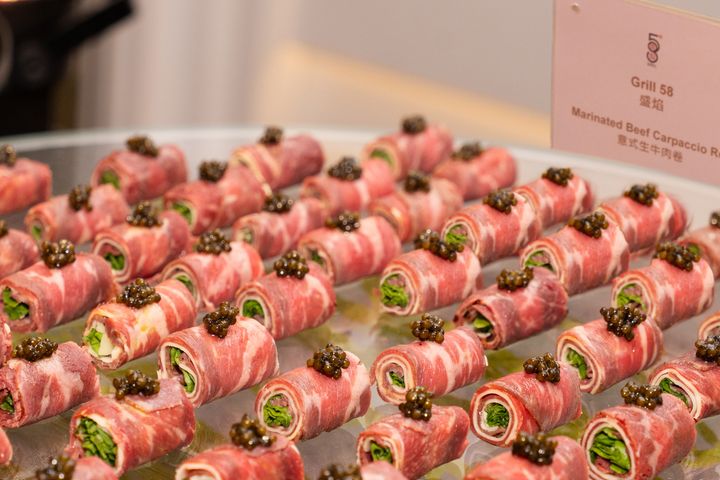 MGM presented canapés from Five Foot Road and Grill 58, together with staple Italian hearty dishes