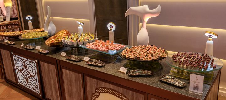 MGM presented canapés from Five Foot Road and Grill 58, together with staple Italian hearty dishes