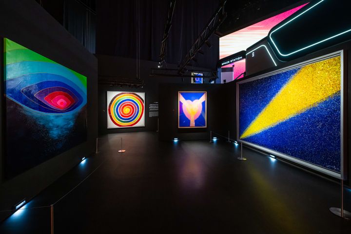 exhibit  to infinity and beyond the art of hsiao chi special exhibition  to infinity and beyond the art of hsiao chi special exhibition banner 00