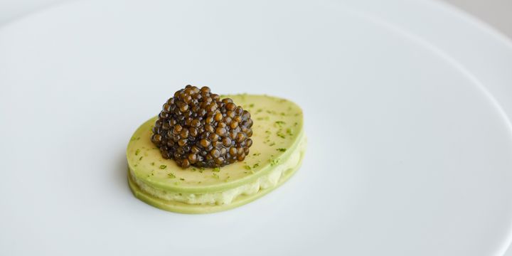 press release  mgm to host guest chef experience with daniel calvert of s zanne  02b beluga caviar with avocado and sudachi
